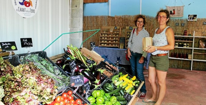 Le Chant de la Terre marché de Noël