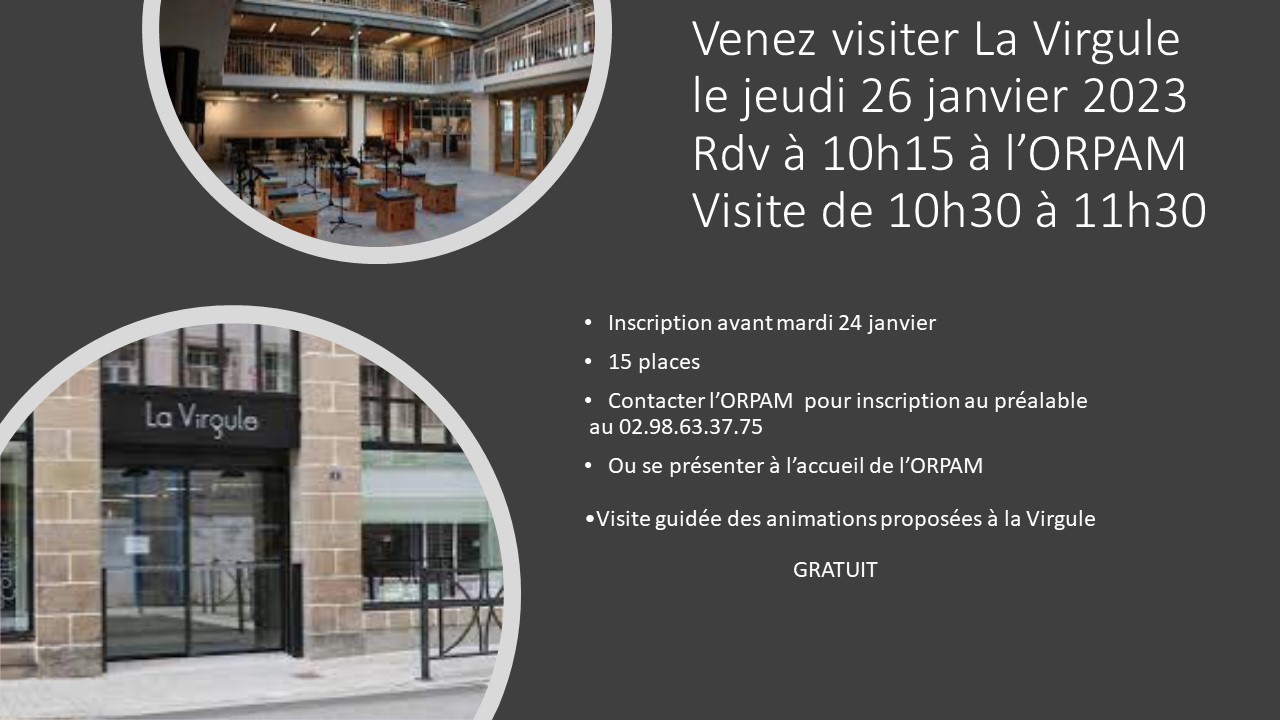 Visite guidée de la Virgule.